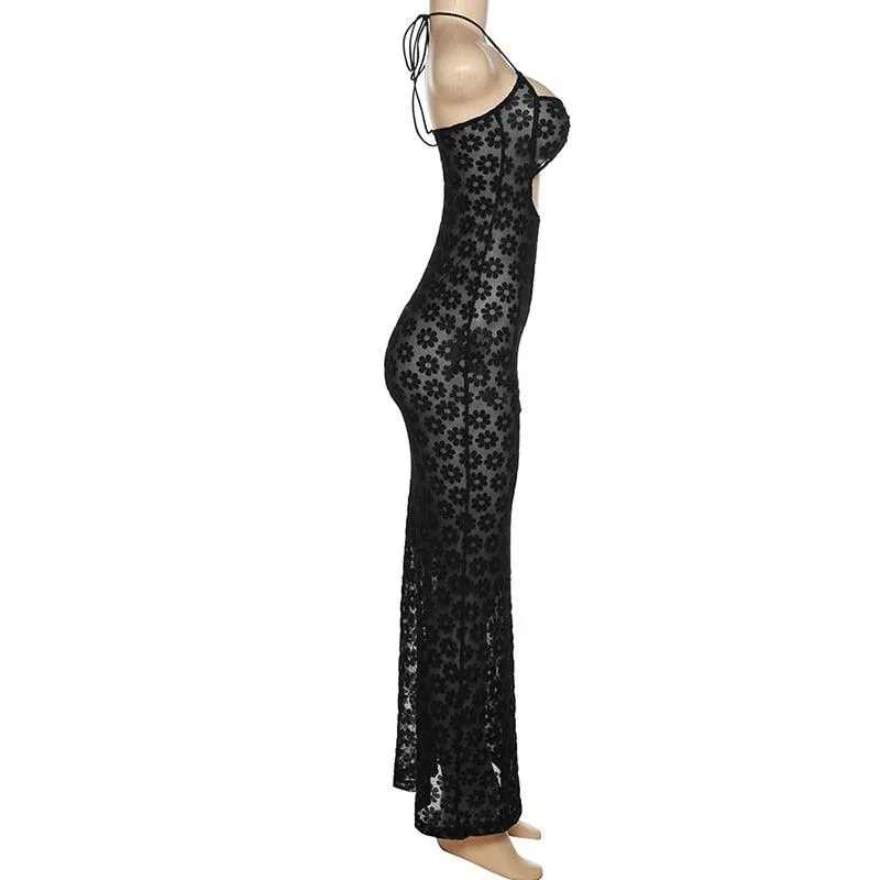 Corinna Mesh Maxi Dress