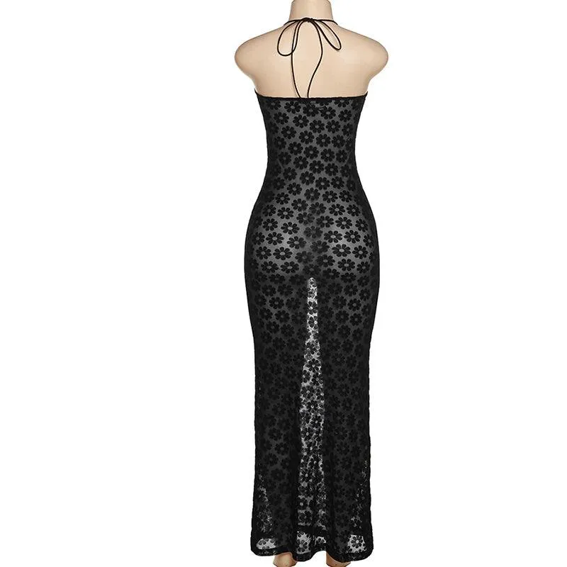 Corinna Mesh Maxi Dress