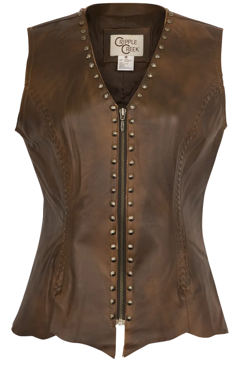 Cripple Creek Studded Vest