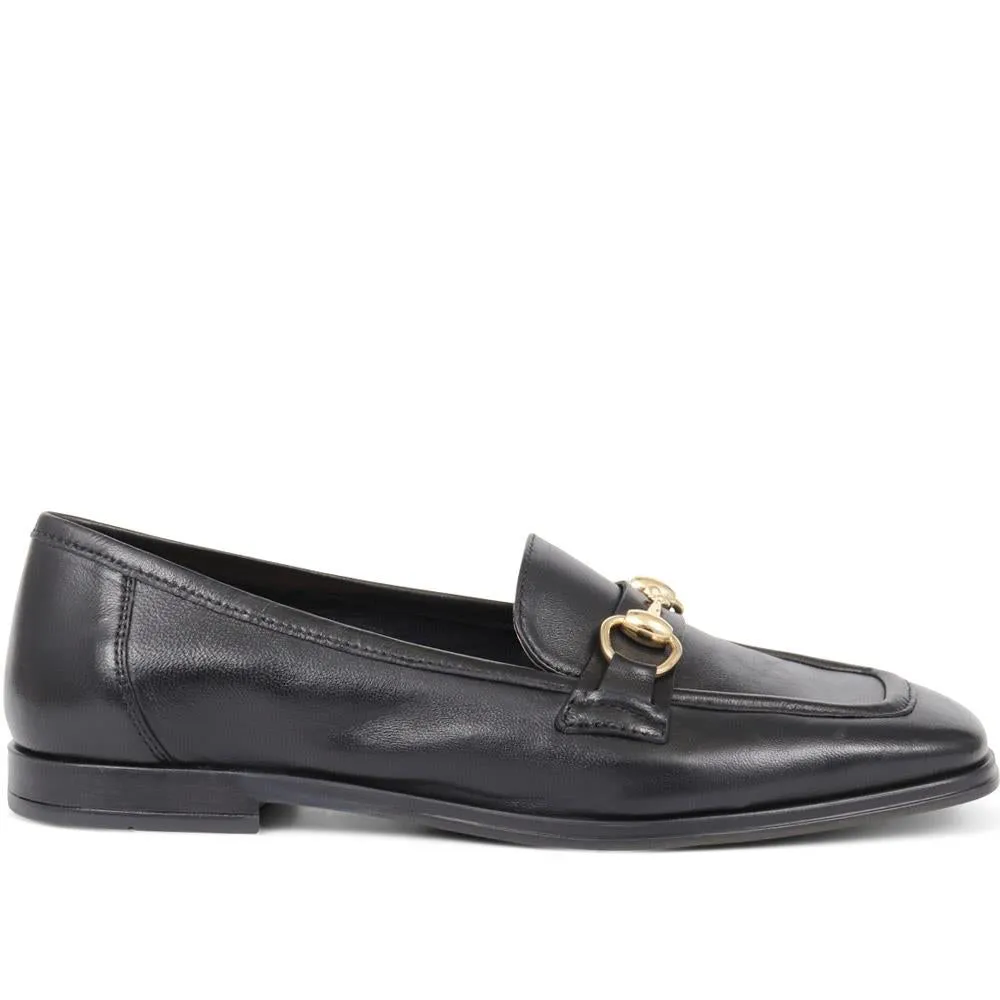 Damara Leather Snaffle Loafers - DAMARA / 323 734