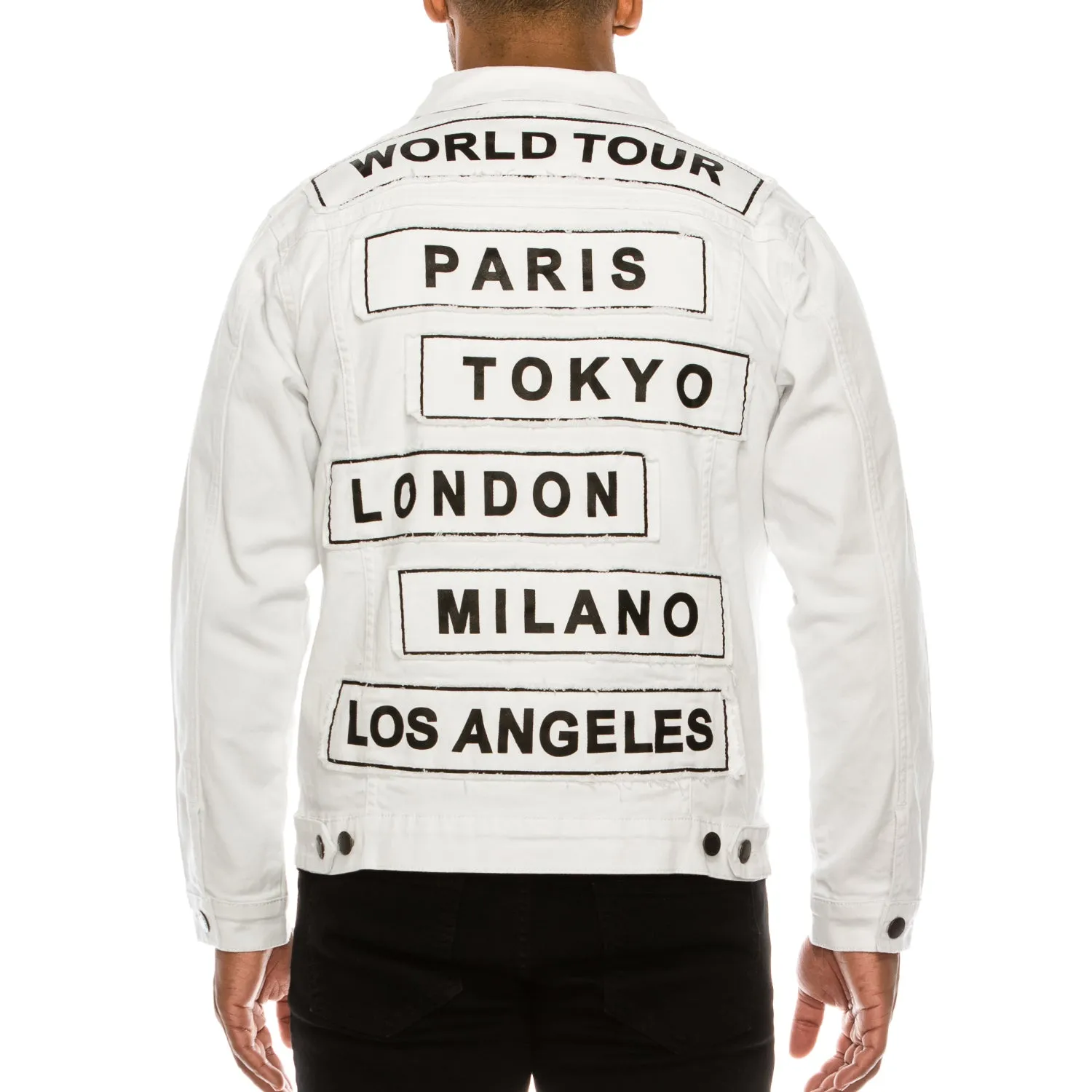 DK192 World Tour Colored Denim Jacket