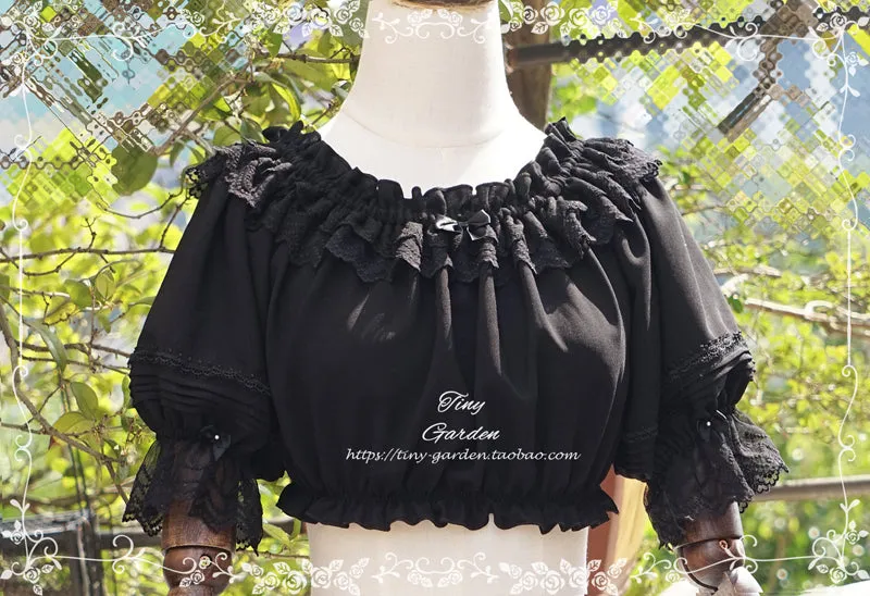 Double Layer Retro Chiffon Blouse