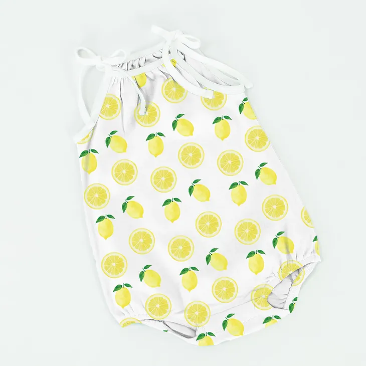 Easy Peasy Lemon Squeezy Organic Cotton Onesie