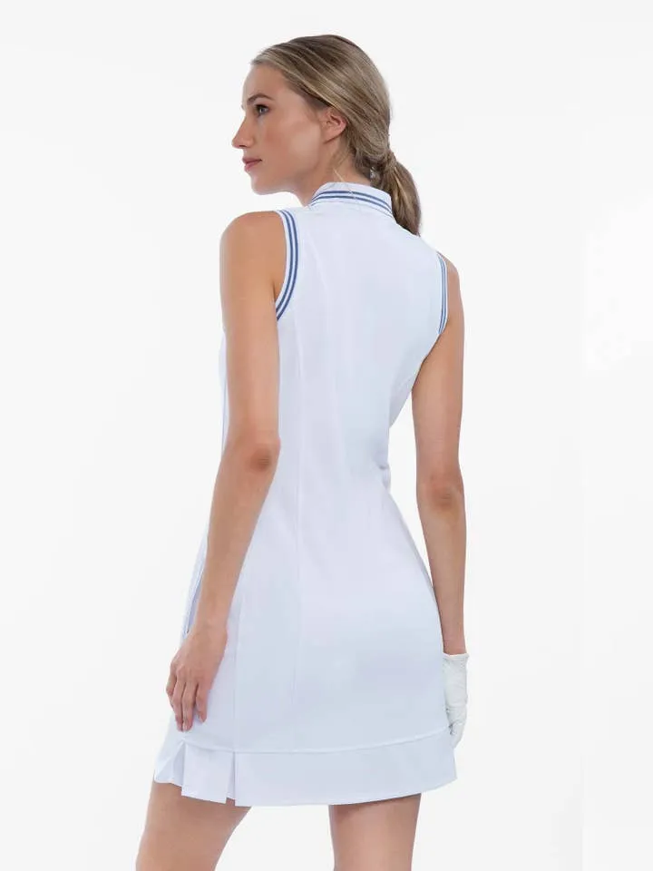 Emma Golf Dress (Granite/White & White/Granite)