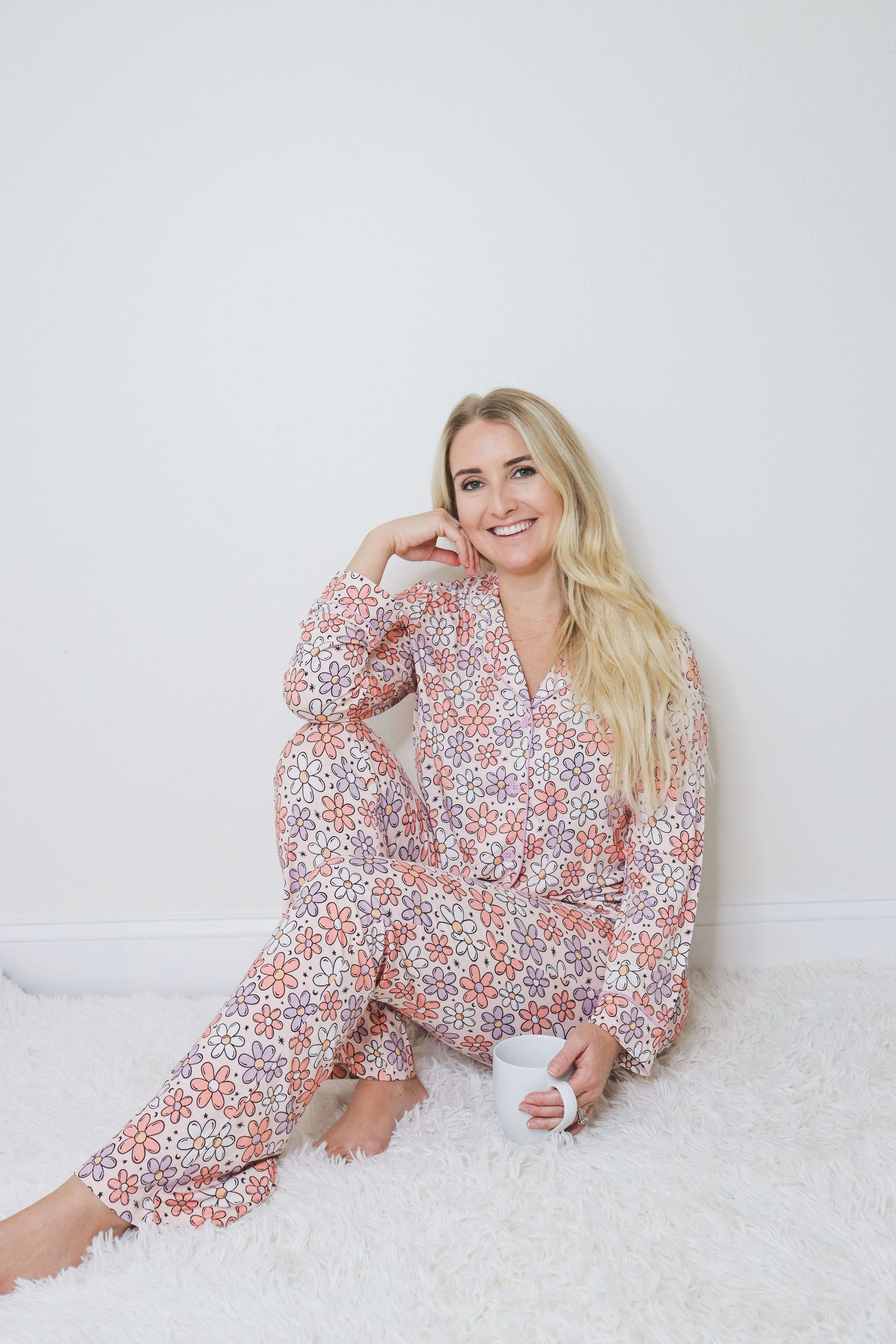 Full Bloom Dream Nursing Pajama Set