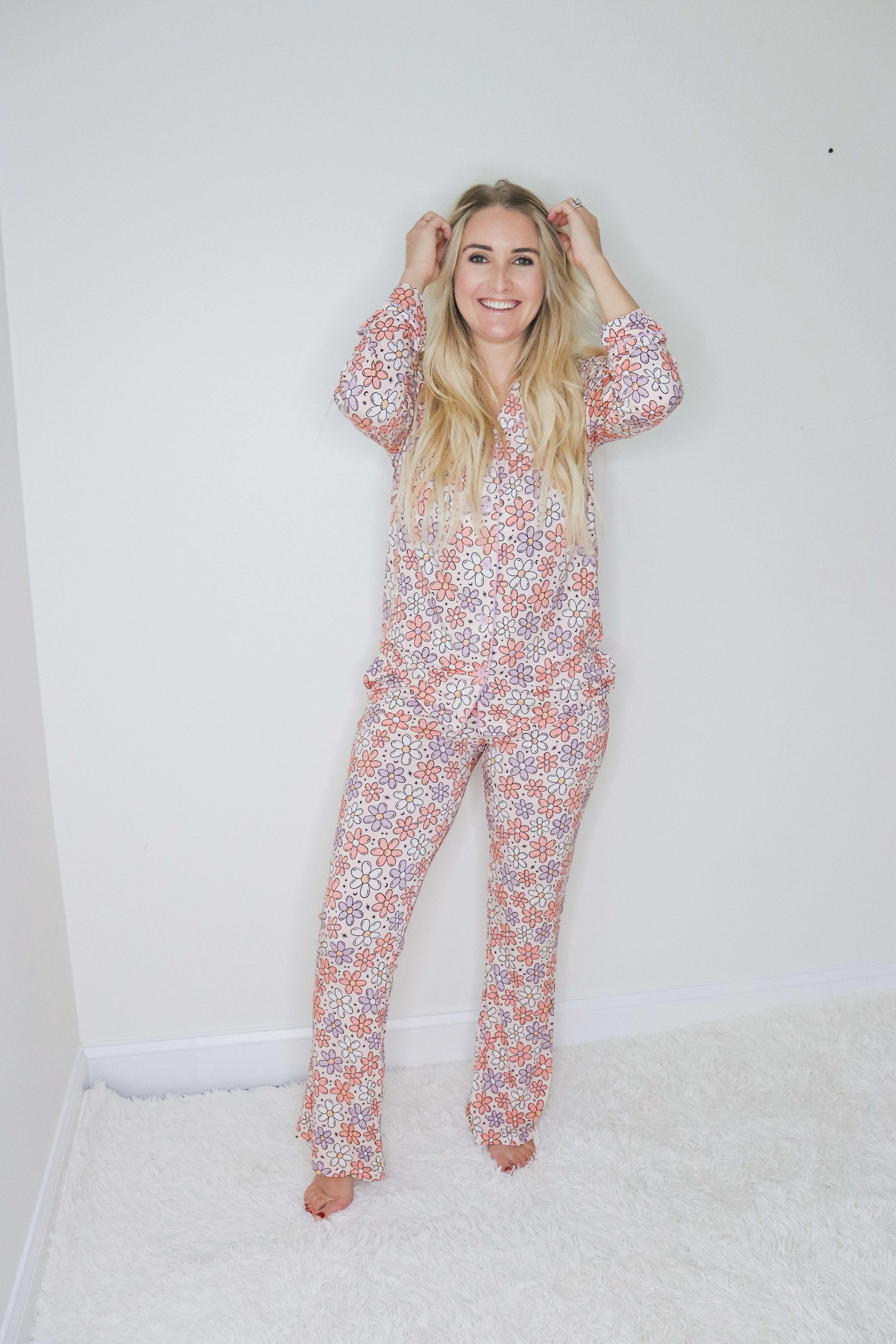 Full Bloom Dream Nursing Pajama Set