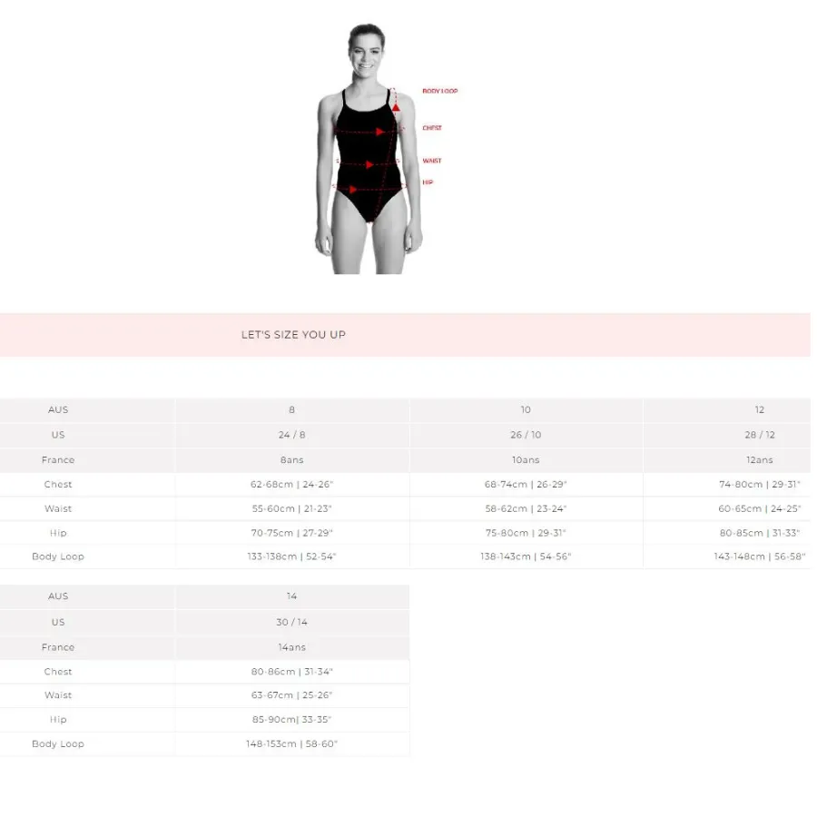 Funkita Girls Strapped In One Piece FS38G- Second Skin