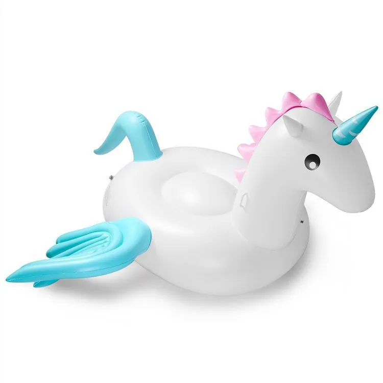 Giant Golden Unicorn Pool Float