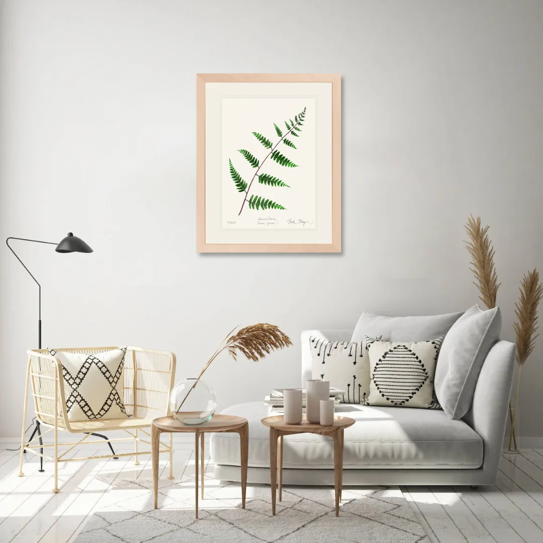 Goldie's Wood Fern Print