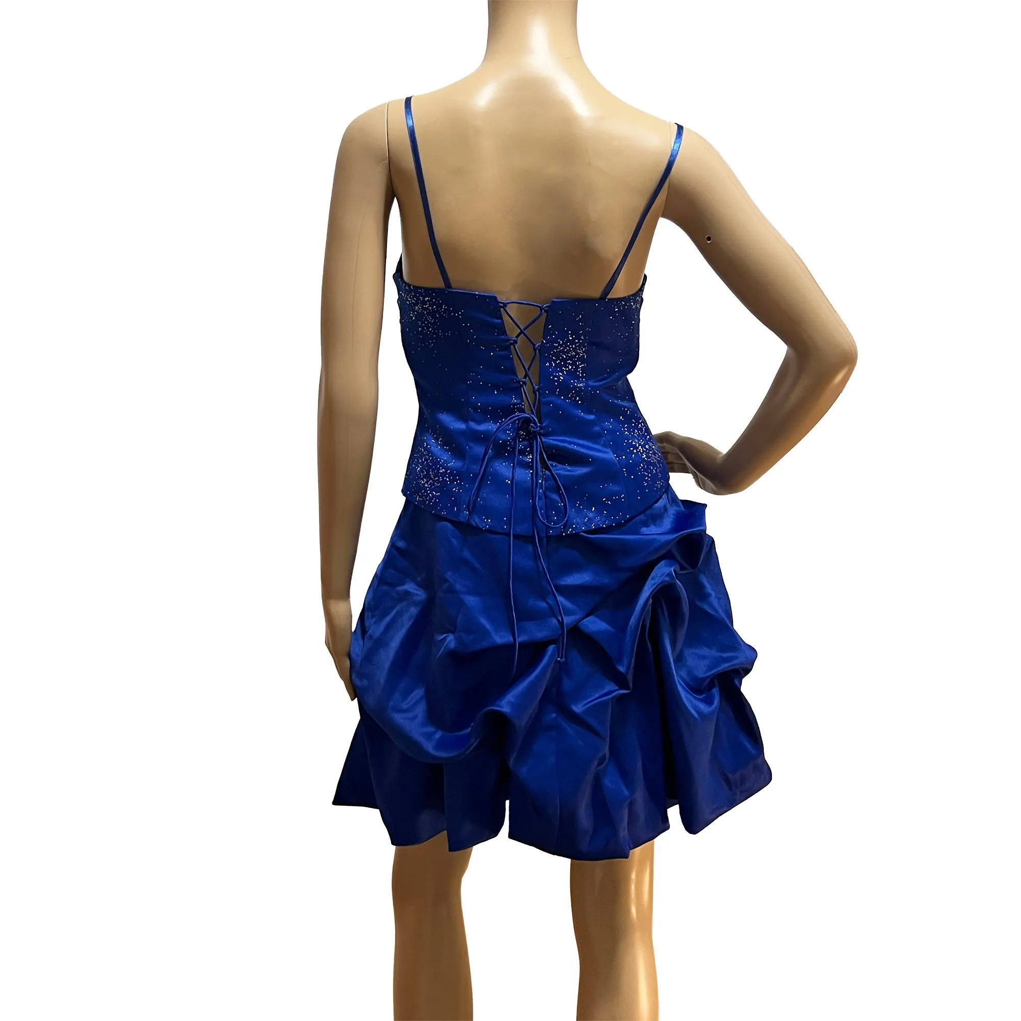 Hailey Logan by Adrianna Papell Royal Blue Bubble Dress, 7-8