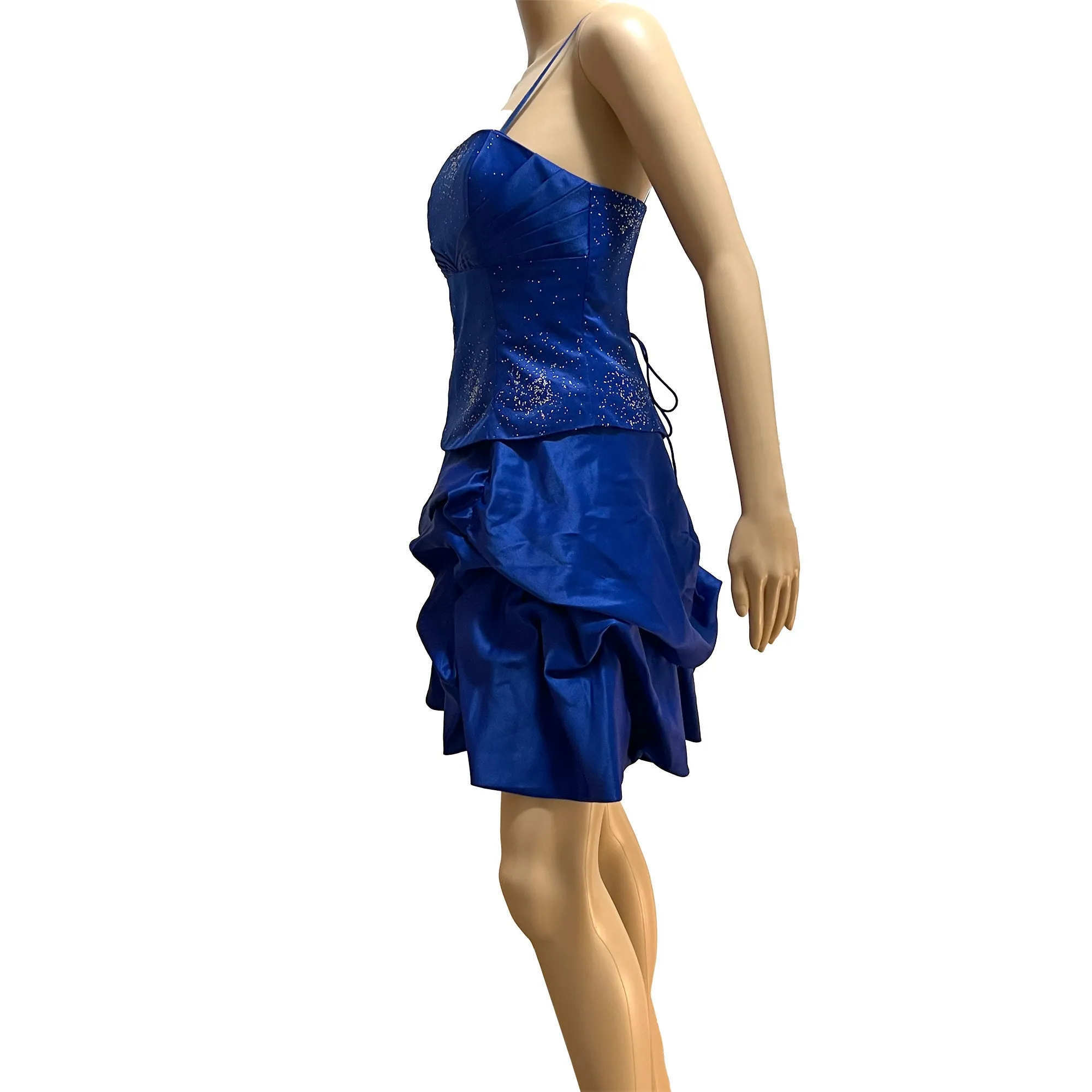 Hailey Logan by Adrianna Papell Royal Blue Bubble Dress, 7-8