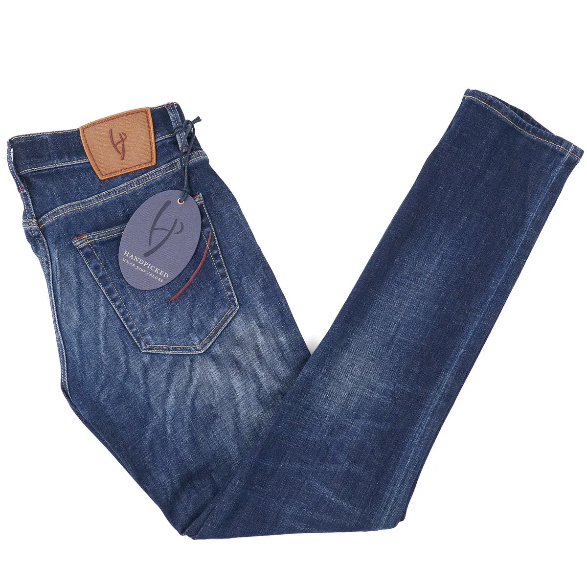 Handpicked 'Milano' Super-Slim Fit Denim Jeans