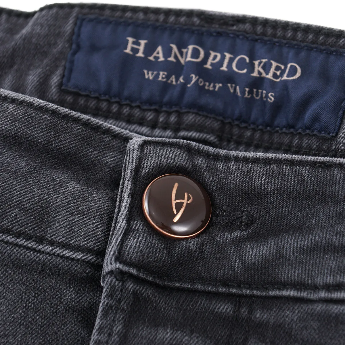 Handpicked 'Orvieto' Slim-Fit Denim Jeans