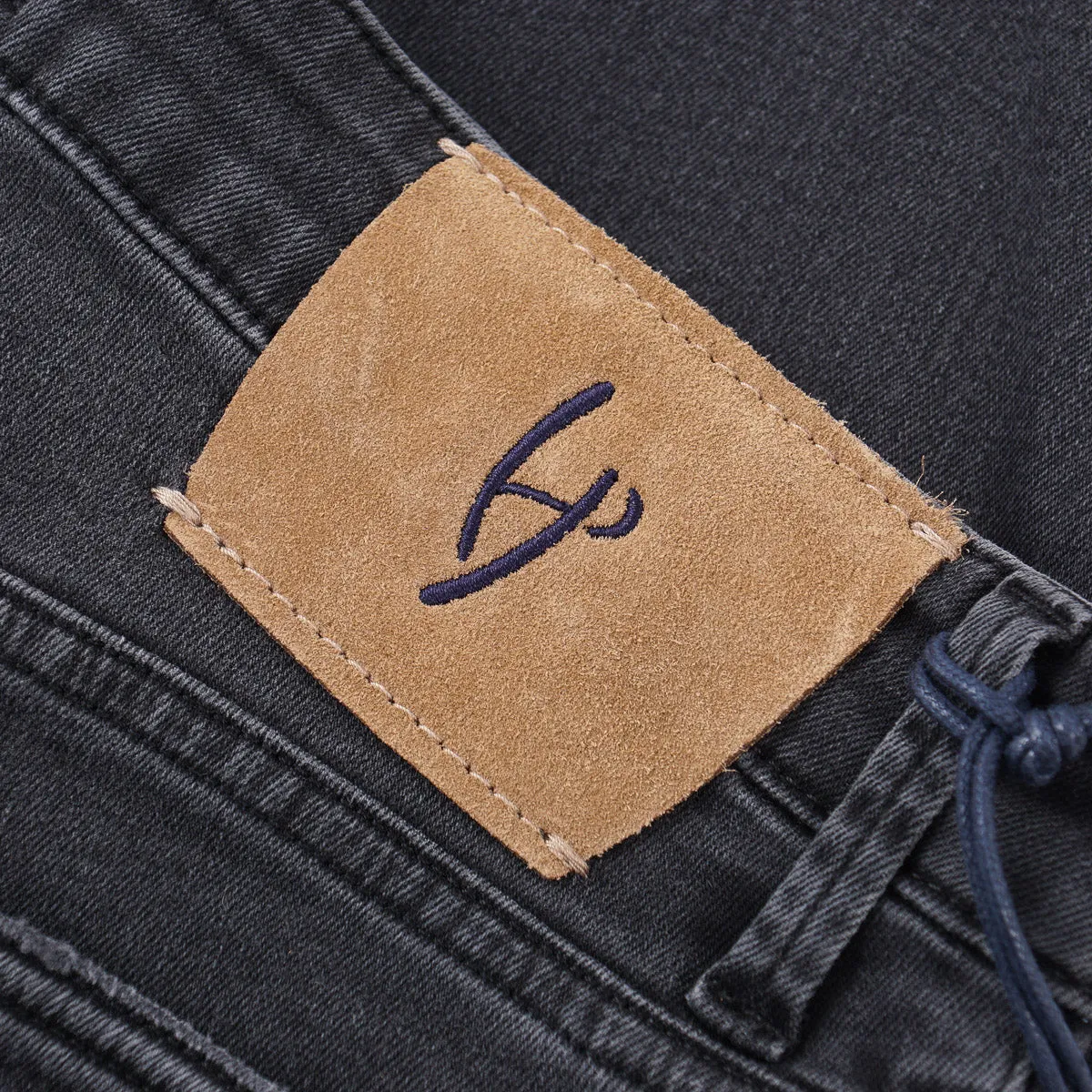 Handpicked 'Orvieto' Slim-Fit Denim Jeans