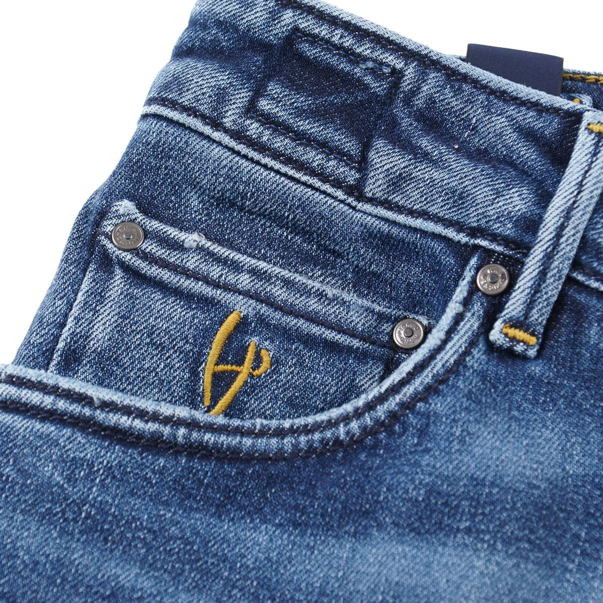 Handpicked 'Orvieto' Slim-Fit Soft Denim Jeans