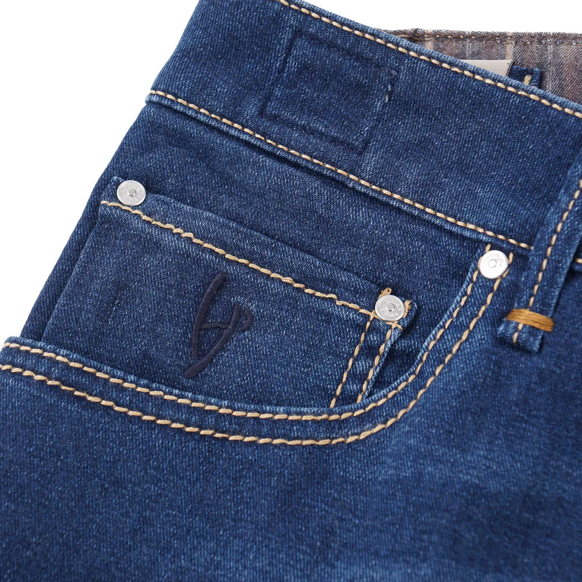 Handpicked 'Orvieto' Slim-Fit Stretch Denim Jeans