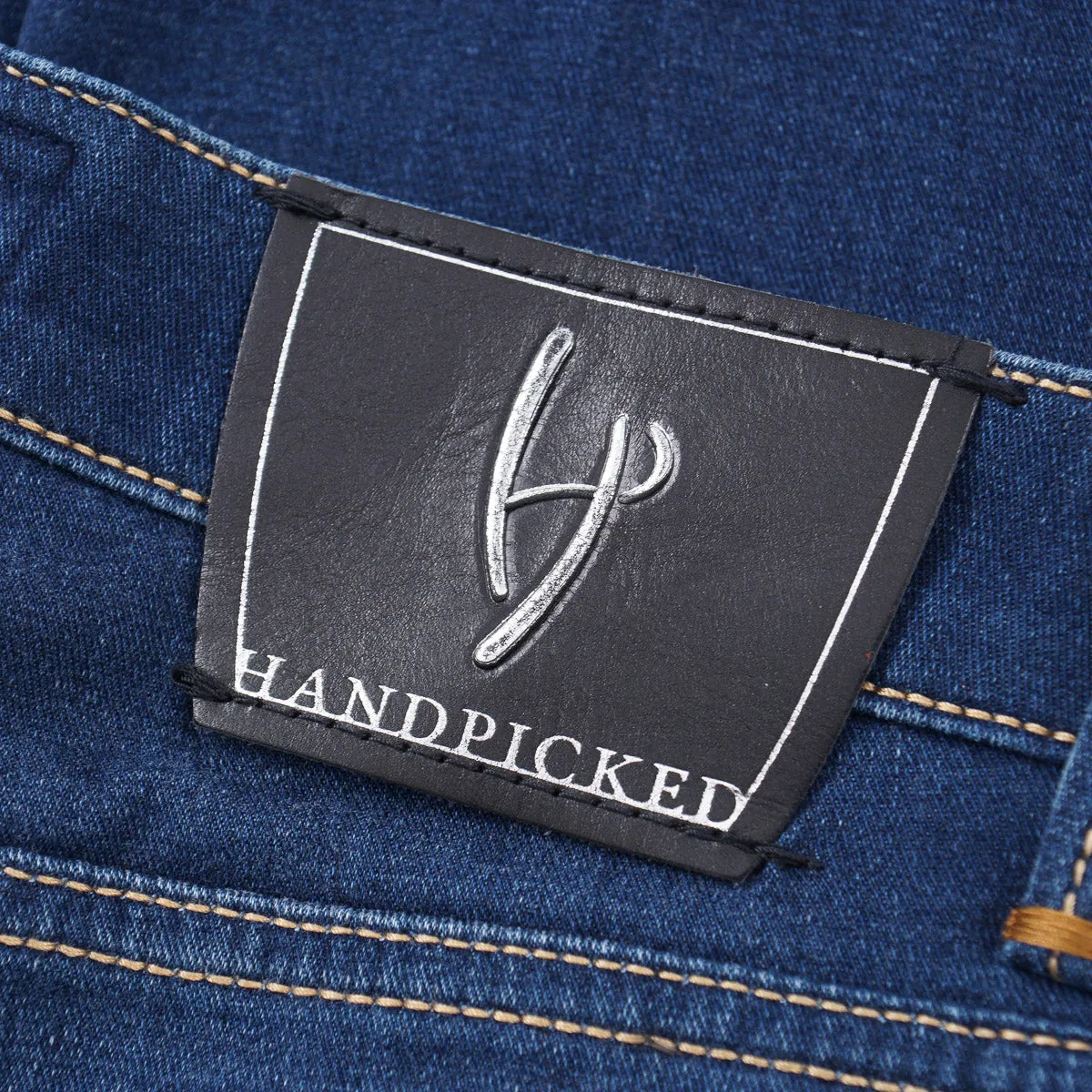 Handpicked 'Orvieto' Slim-Fit Stretch Denim Jeans