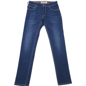 Handpicked 'Orvieto' Slim-Fit Stretch Denim Jeans