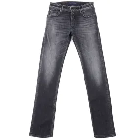 Handpicked 'Ravello' Slim-Fit Denim Jeans