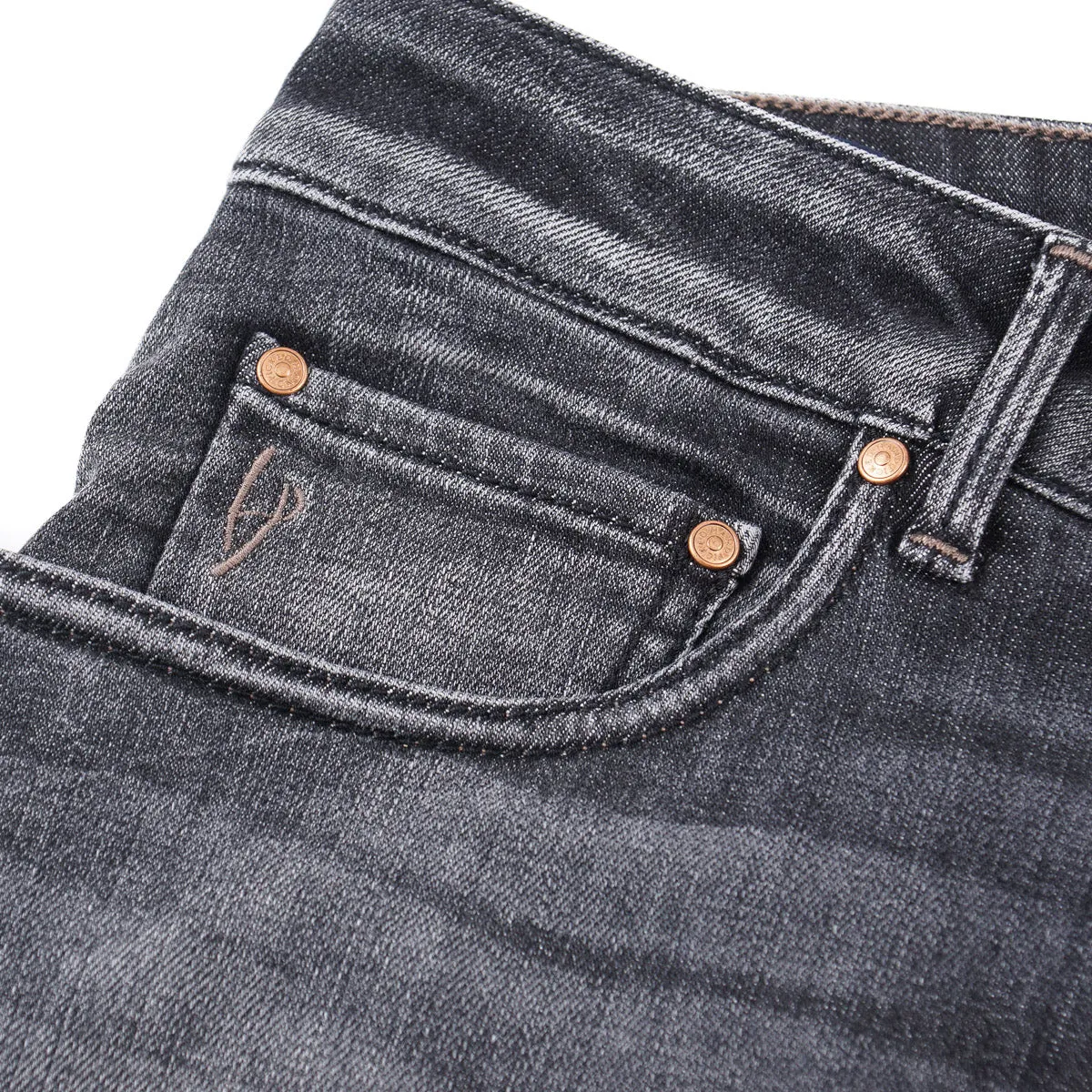 Handpicked 'Ravello' Slim-Fit Denim Jeans