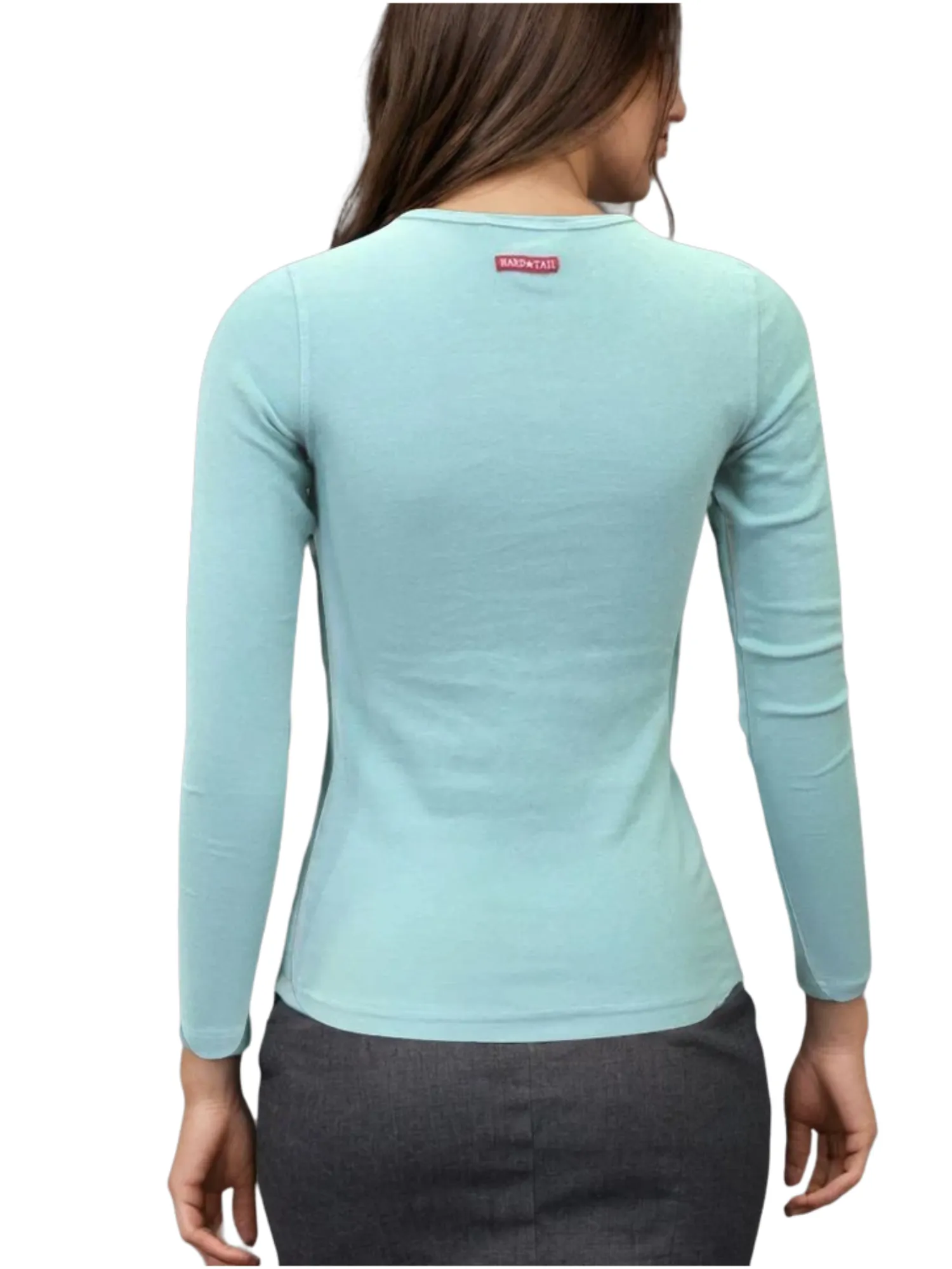 Hard Tail Long Sleeve Henley Shirt T-219