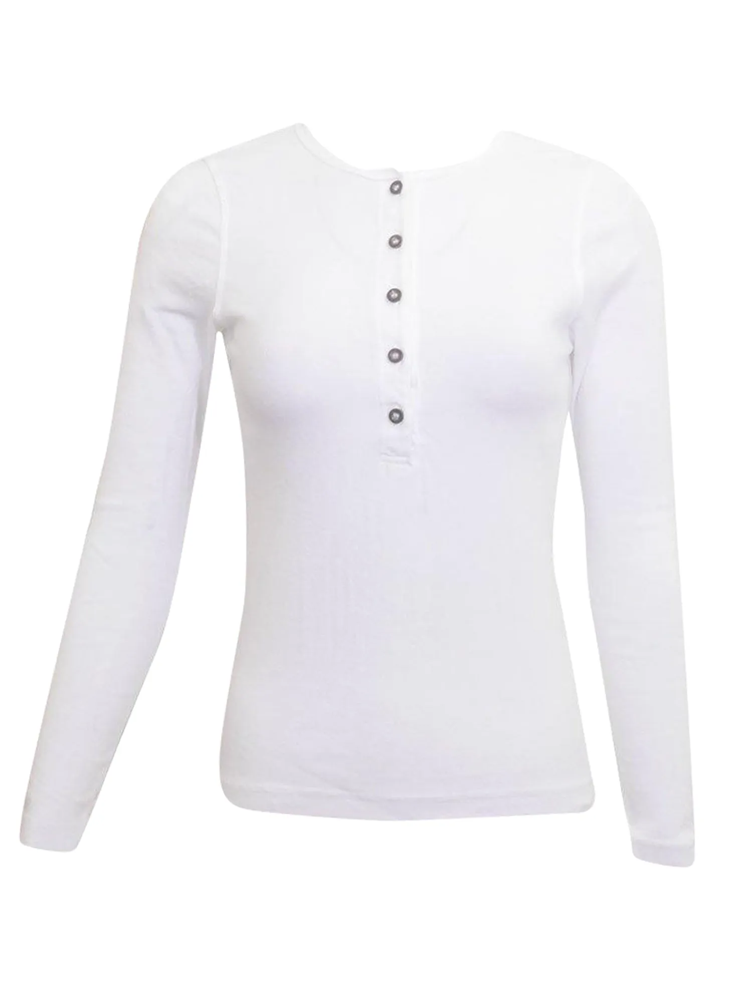 Hard Tail Long Sleeve Henley Shirt T-219