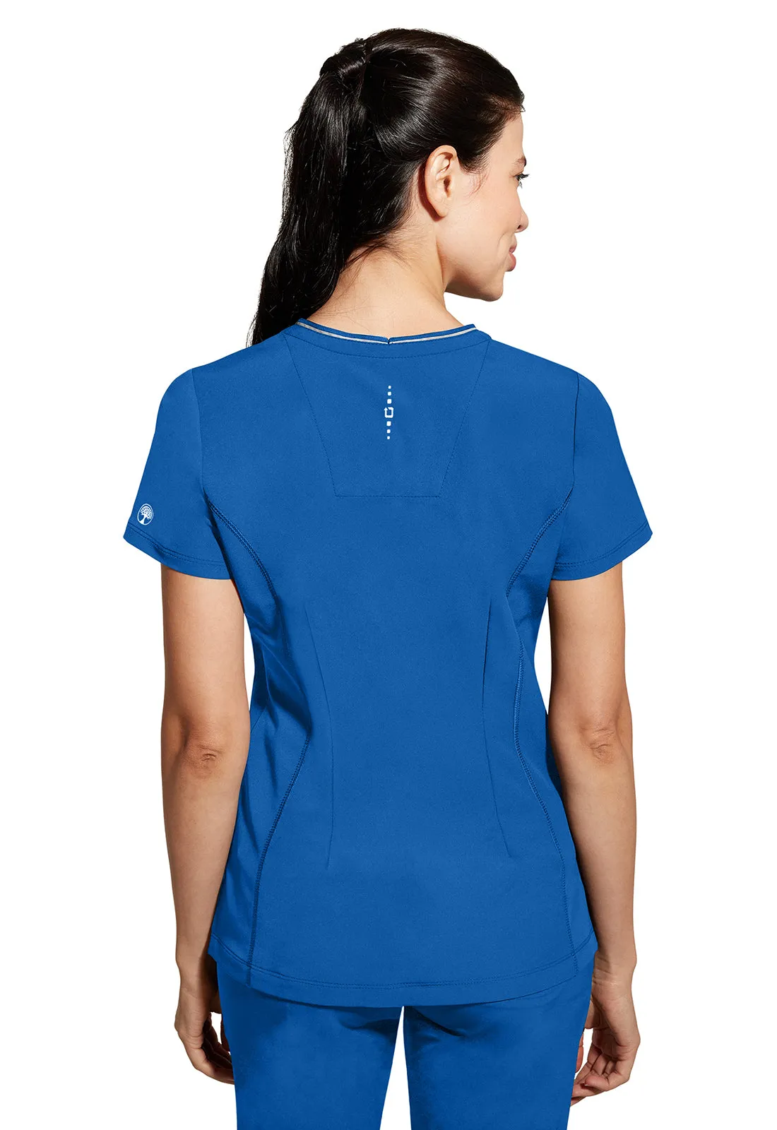 HH 360 - Women's Sonia Zip Y-Neck Scrub Top