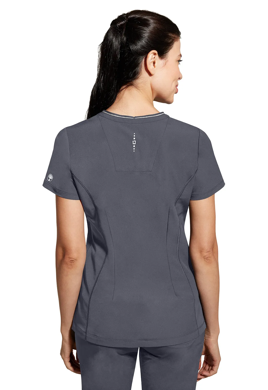 HH 360 - Women's Sonia Zip Y-Neck Scrub Top