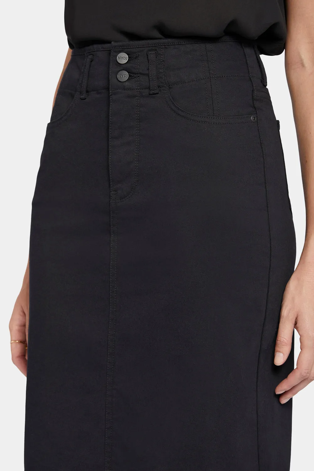 High Waist Skirt - Black