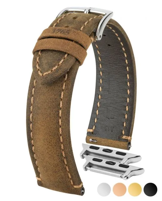 HIRSCH HERITAGE Artisan Leather Watch Band  050 33