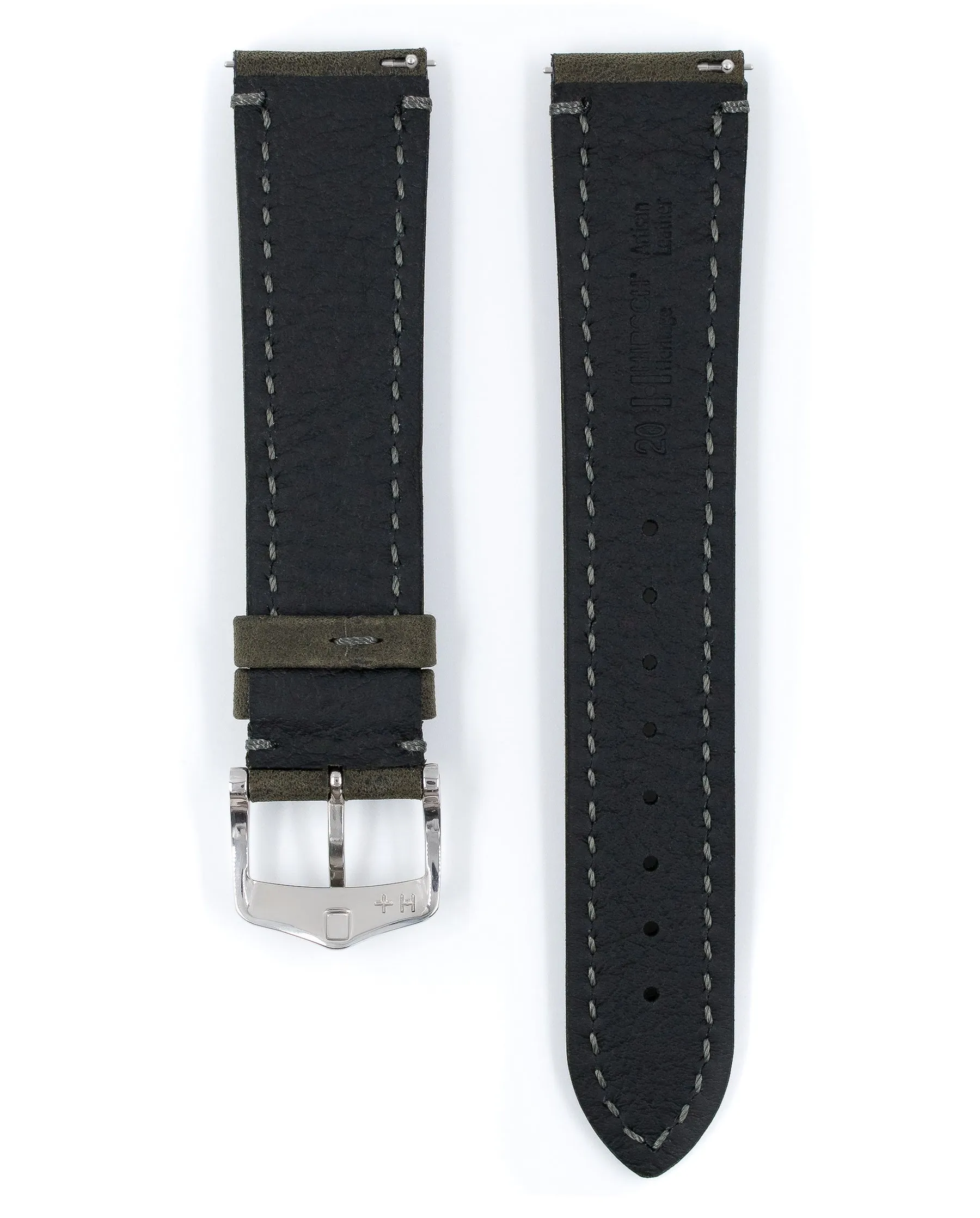 HIRSCH HERITAGE Artisan Leather Watch Band  050 33