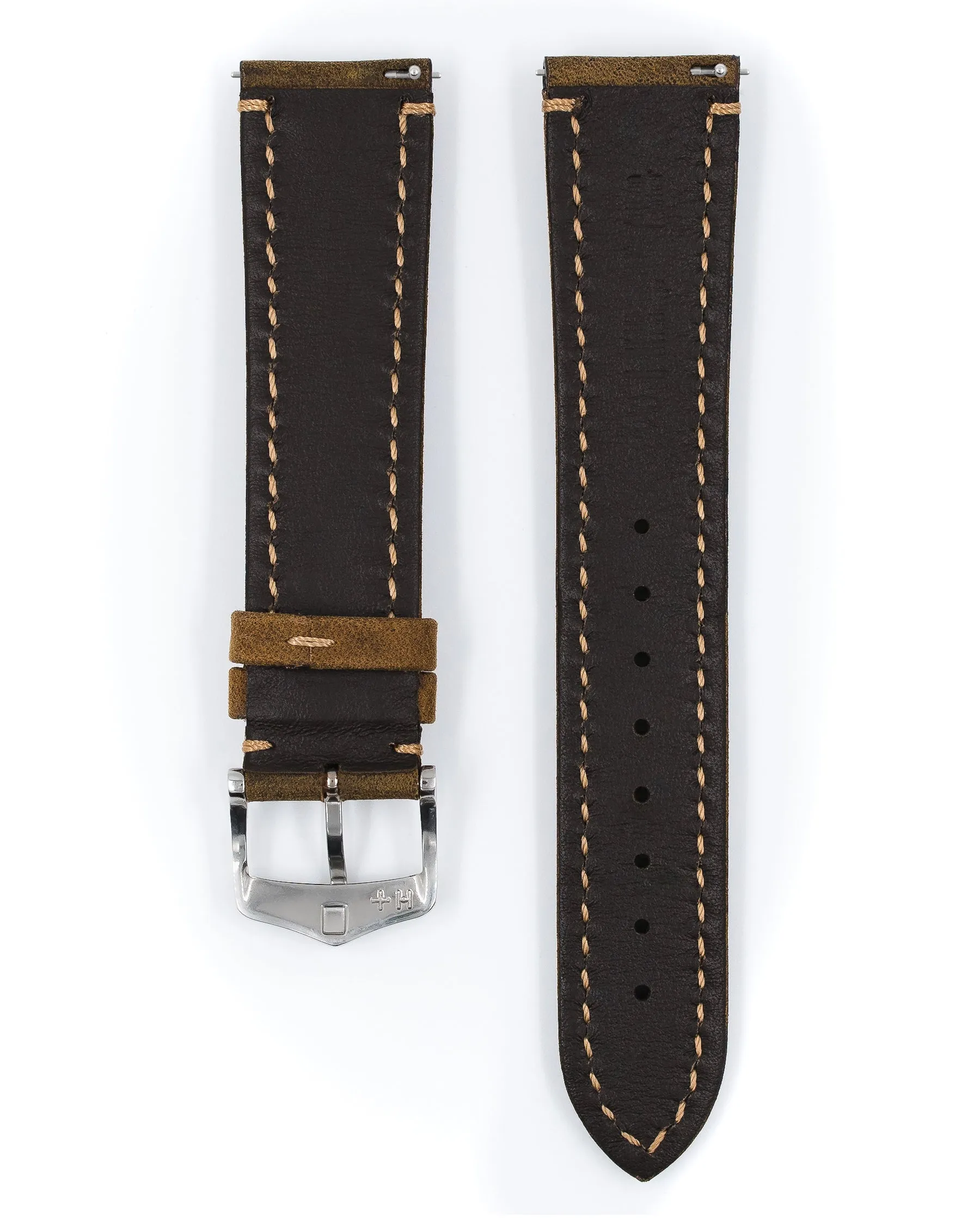 HIRSCH HERITAGE Artisan Leather Watch Band  050 33