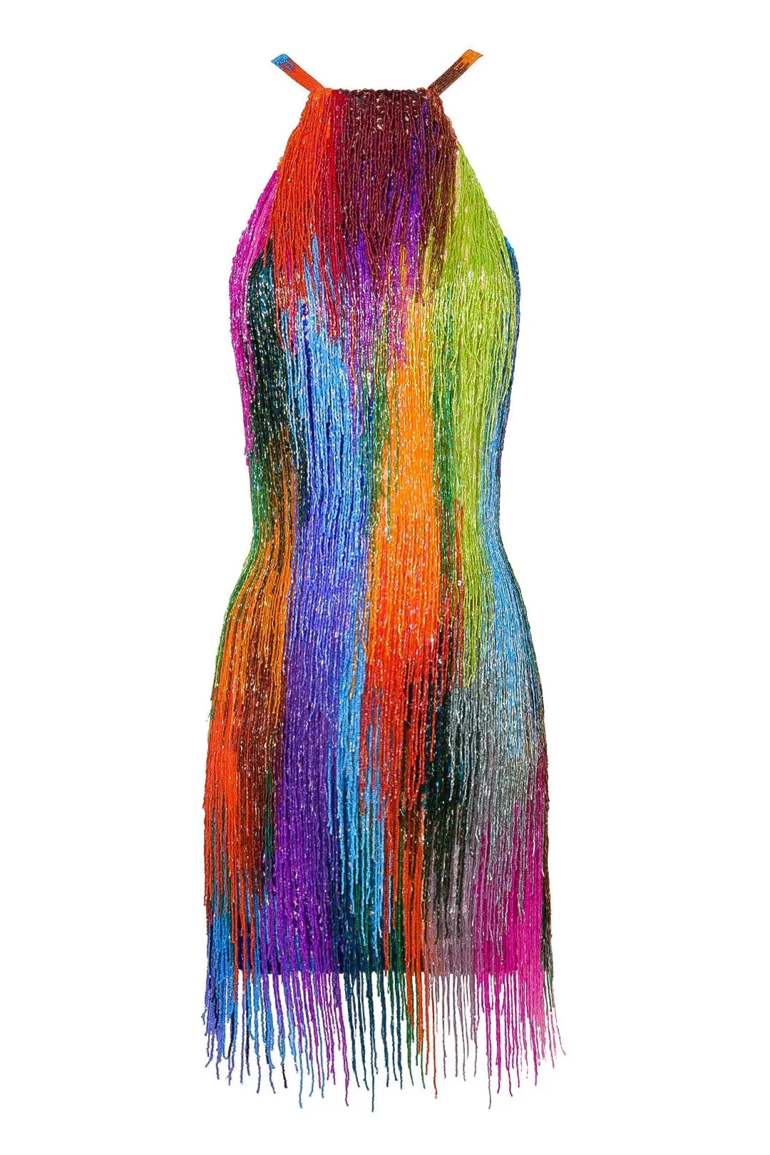 Holi Fringe Mini Dress