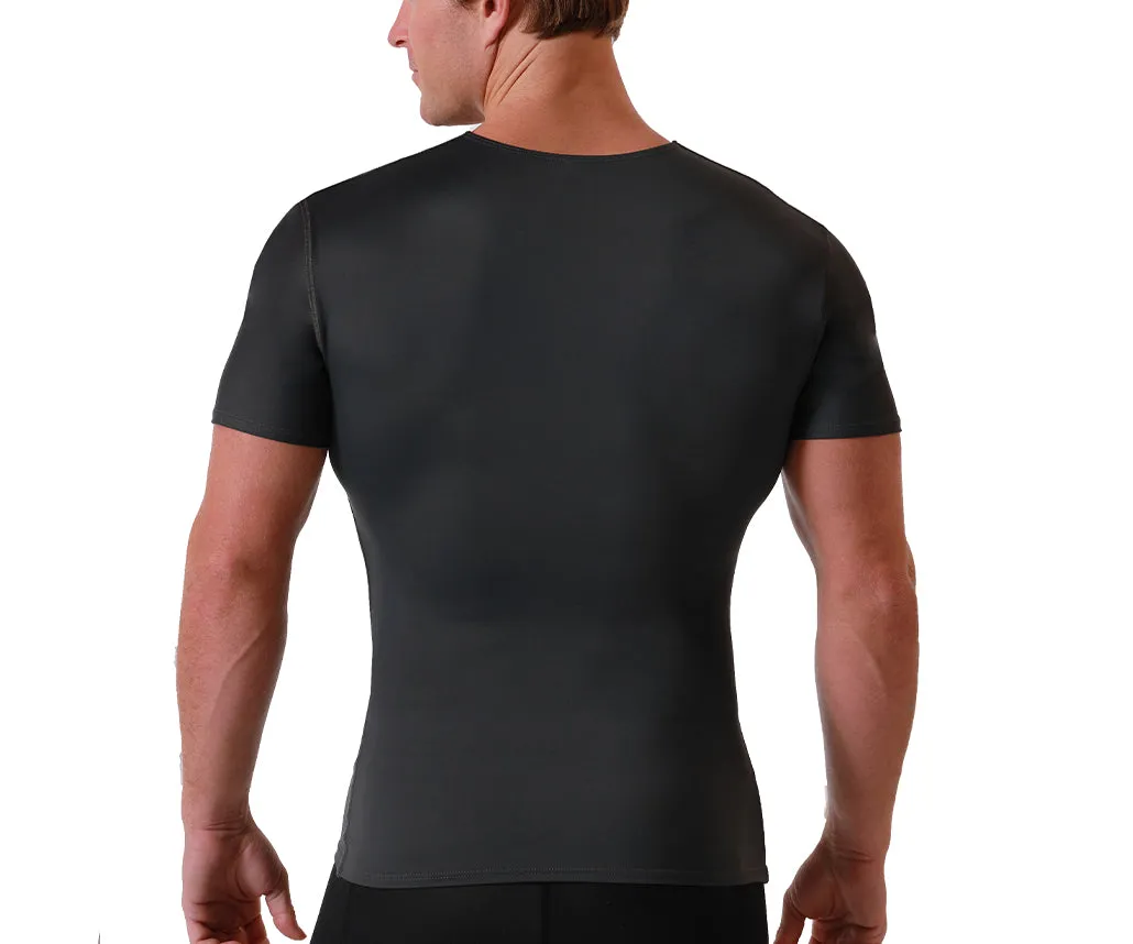 Insta Slim Big and Tall Compression Short Sleeve V-Neck 2VAT001BT