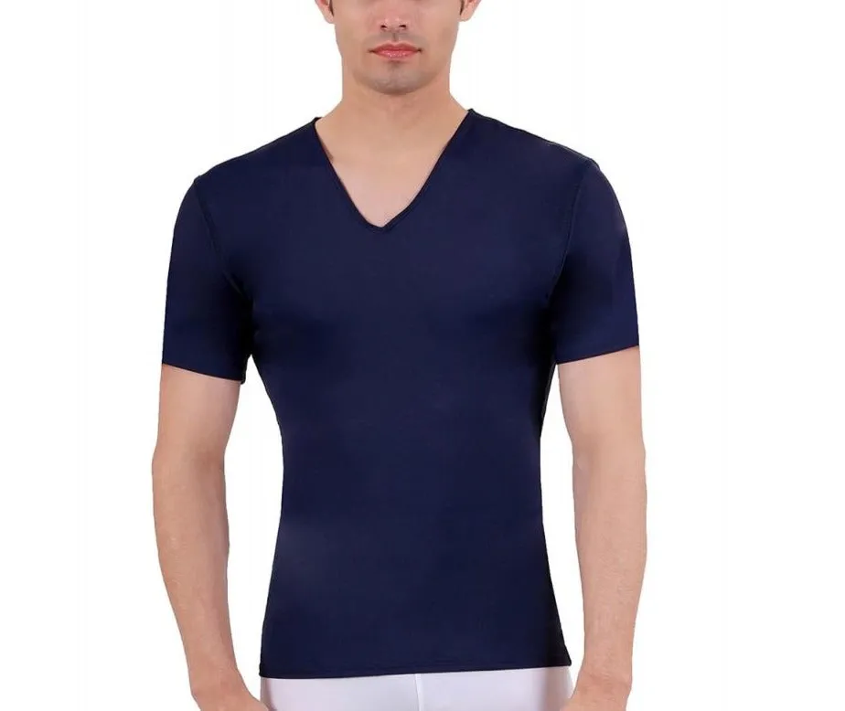 Insta Slim Big and Tall Compression Short Sleeve V-Neck 2VAT001BT