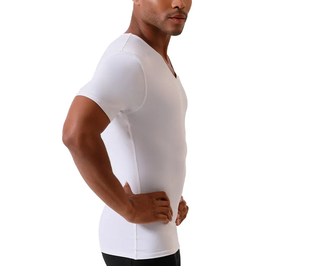 Insta Slim Big and Tall Compression Short Sleeve V-Neck 2VAT001BT