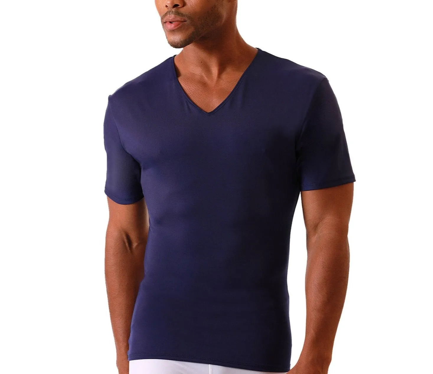 Insta Slim Compression V-Neck  Shirt VS0001