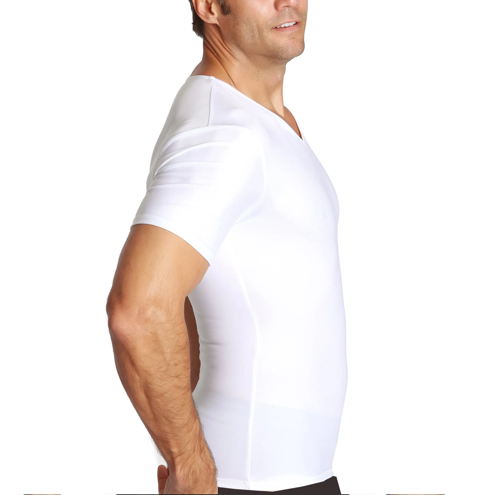 Insta Slim Compression V-Neck  Shirt VS0001