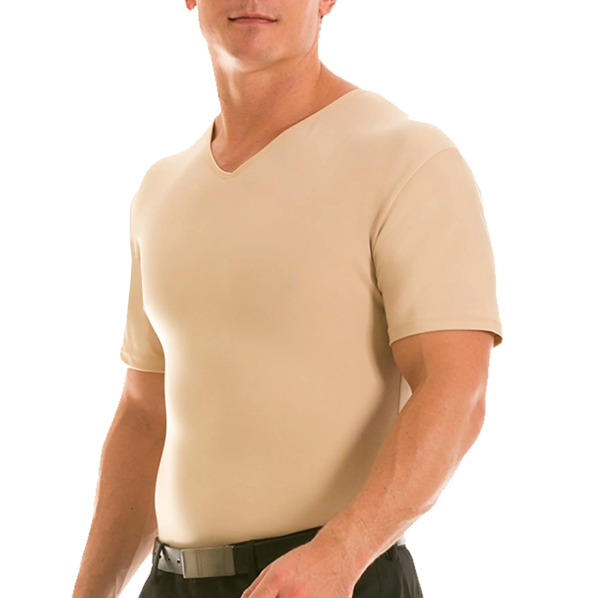 Insta Slim Compression V-Neck  Shirt VS0001