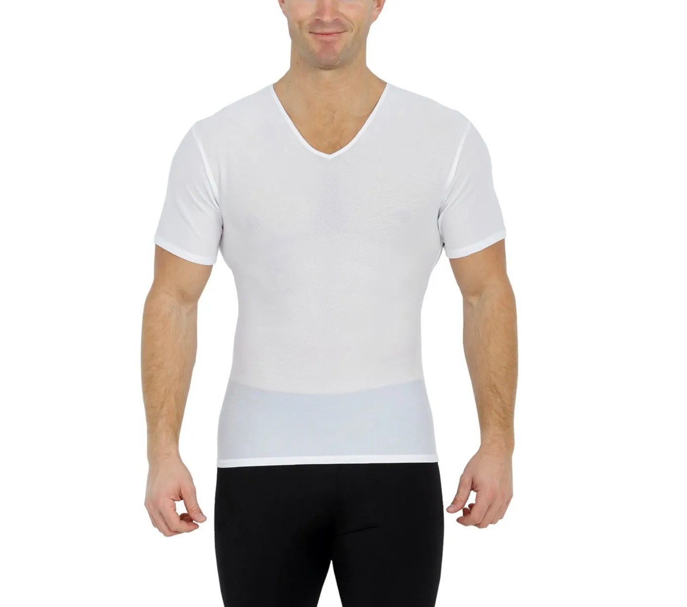 Insta Slim I.S.Pro USA Power Mesh Compression V-Neck 180VS0001