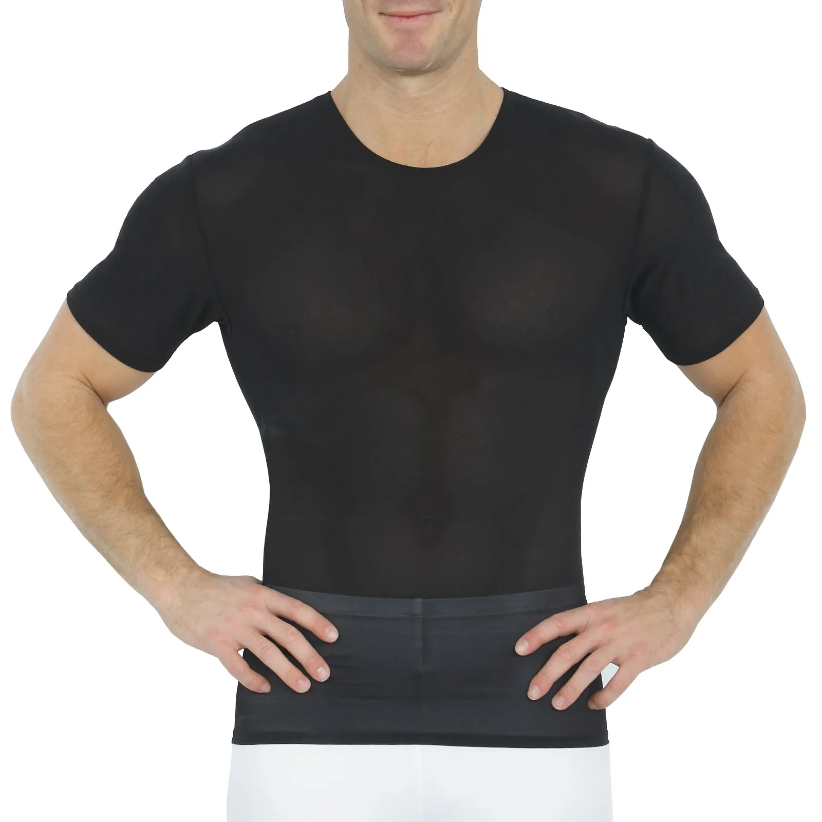 Insta Slim Power Mesh Compression Crew Neck 180TS0001