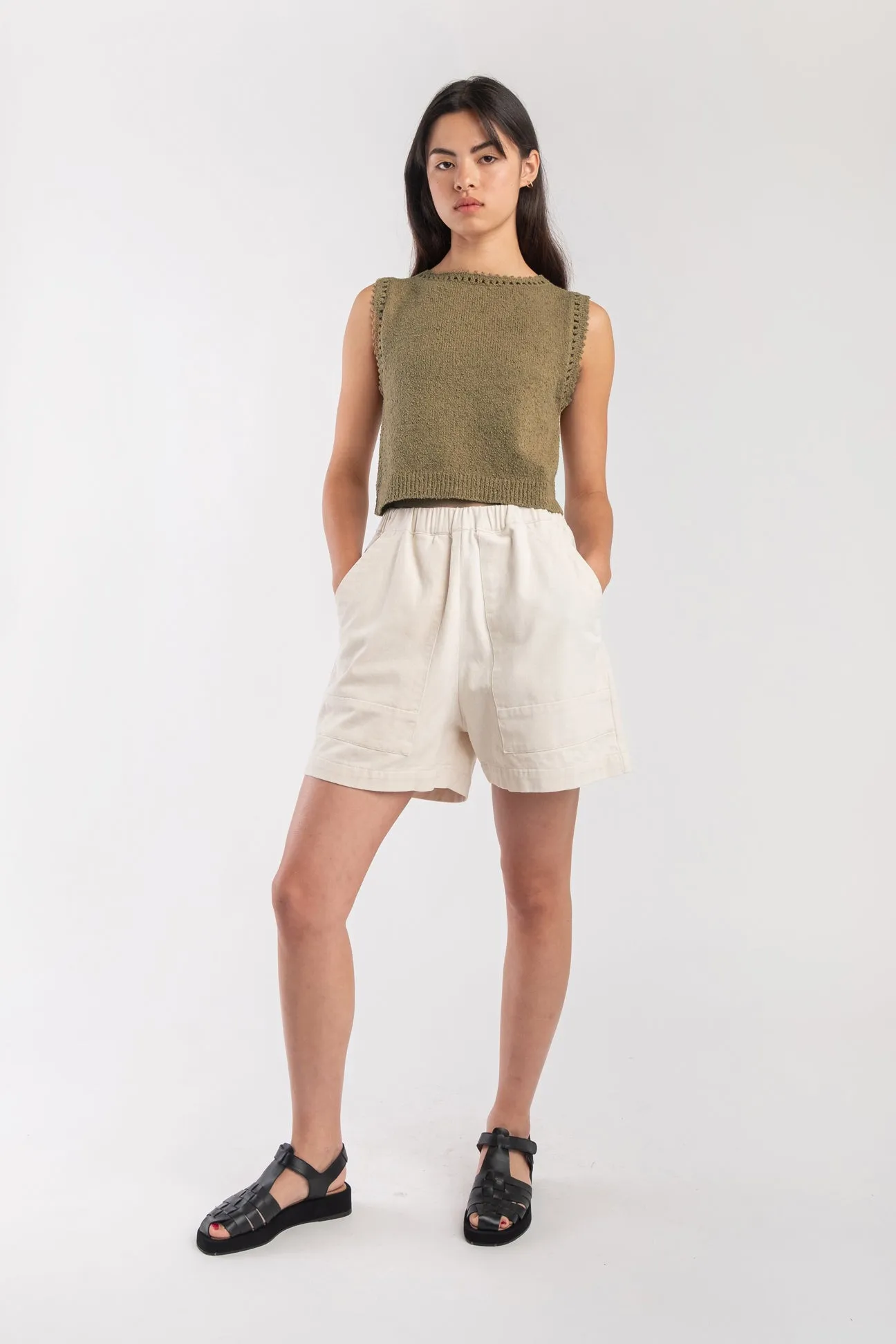 Ivy Boucle Tank