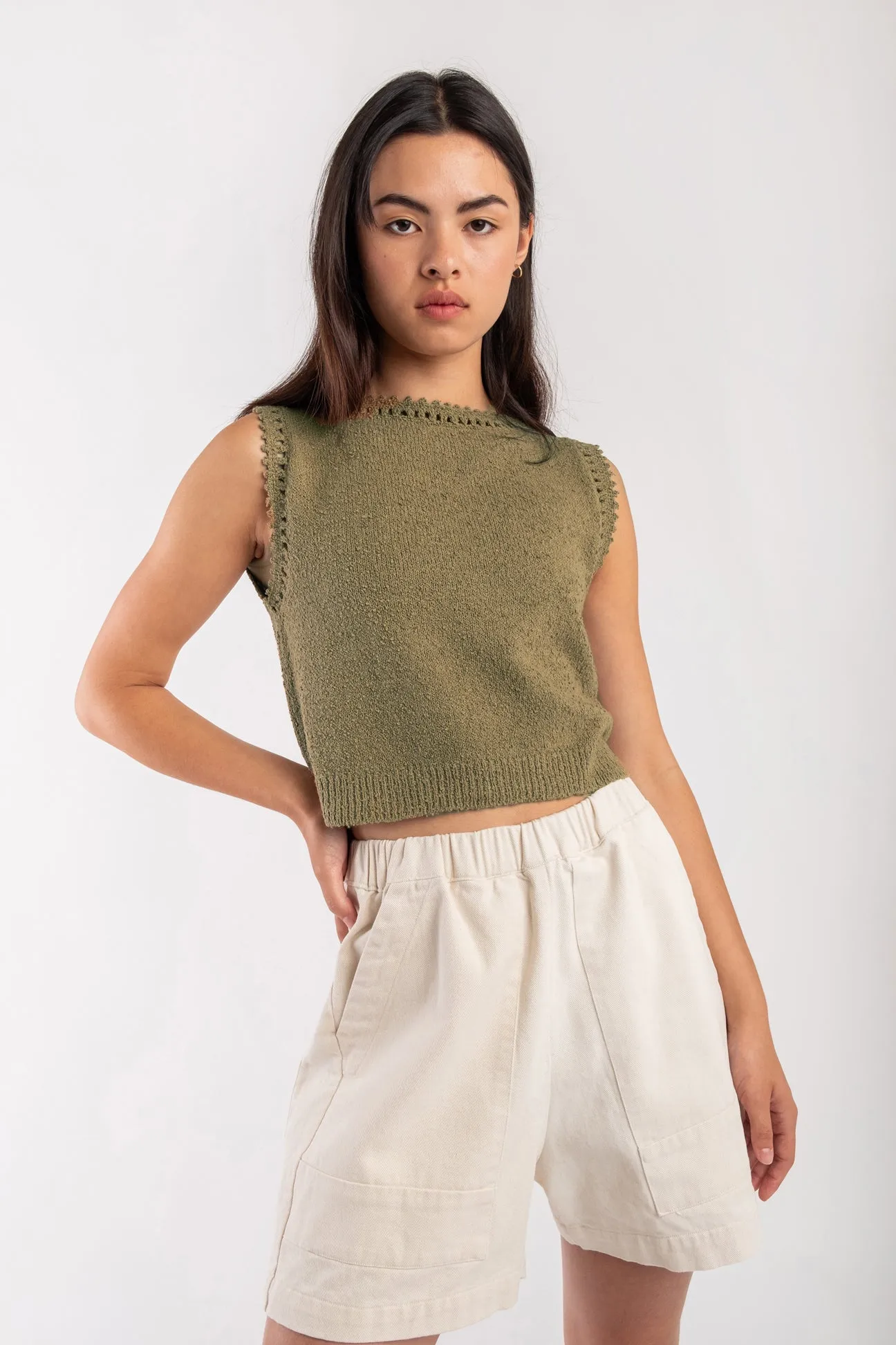 Ivy Boucle Tank