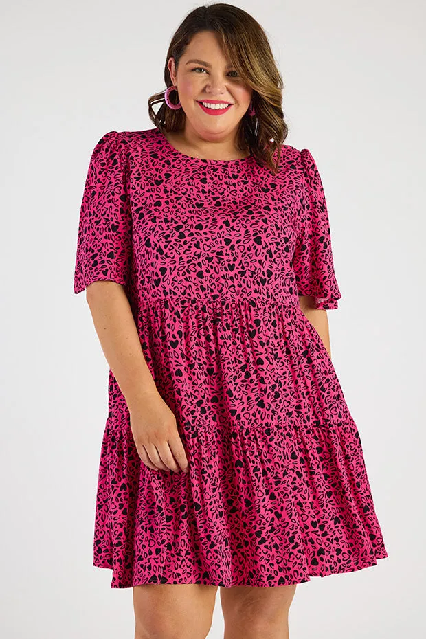 Izzie Animal Hearts Dress