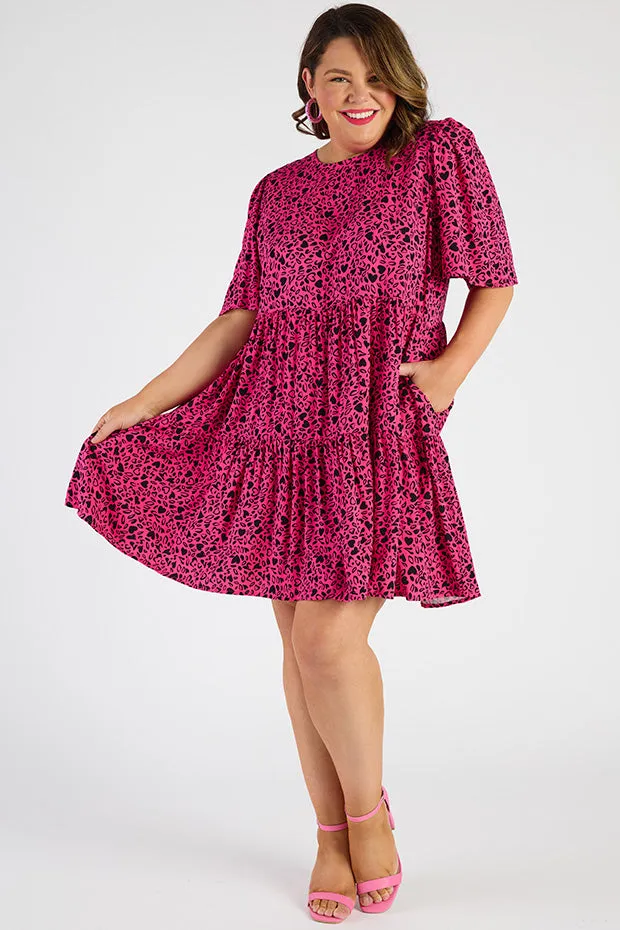 Izzie Animal Hearts Dress