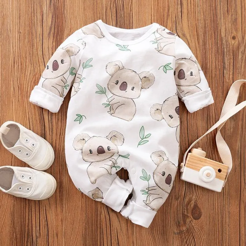 Koala Baby Newborn Cotton Jumpsuit