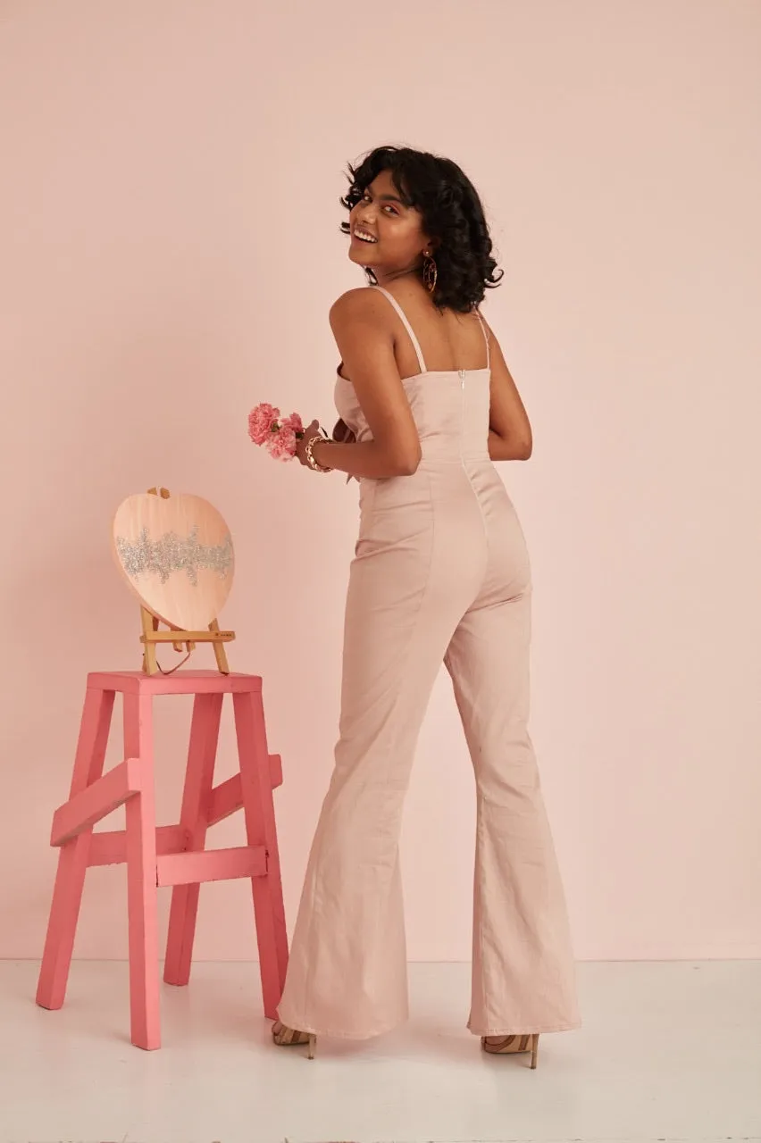 Kristen Blush Tailored Jumpsuit