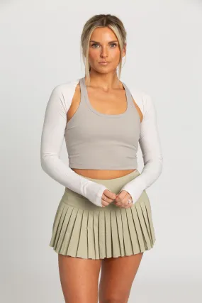 Light Stone Spandex Shrug