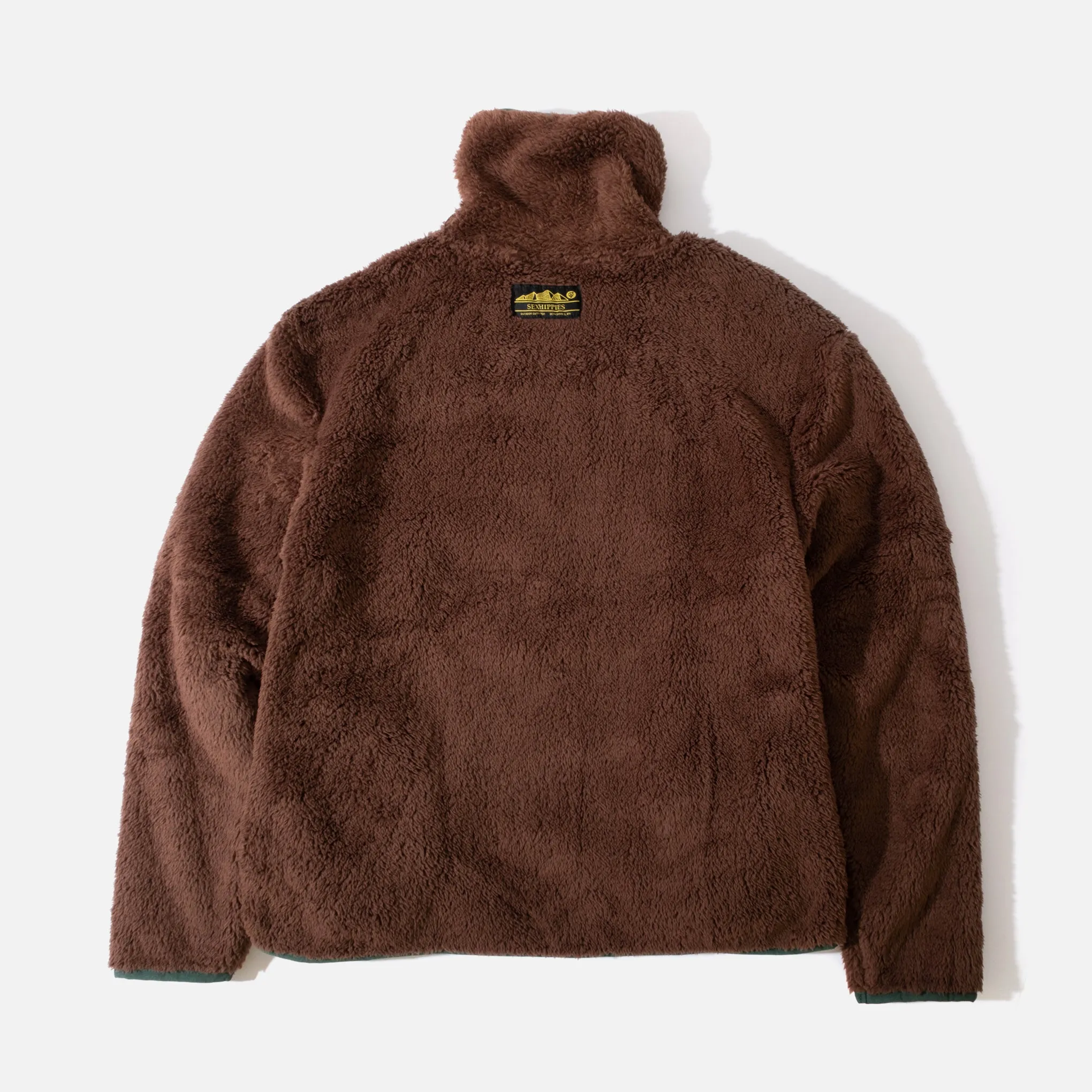 Longpile Turtleneck Fleece - Dark Teddy