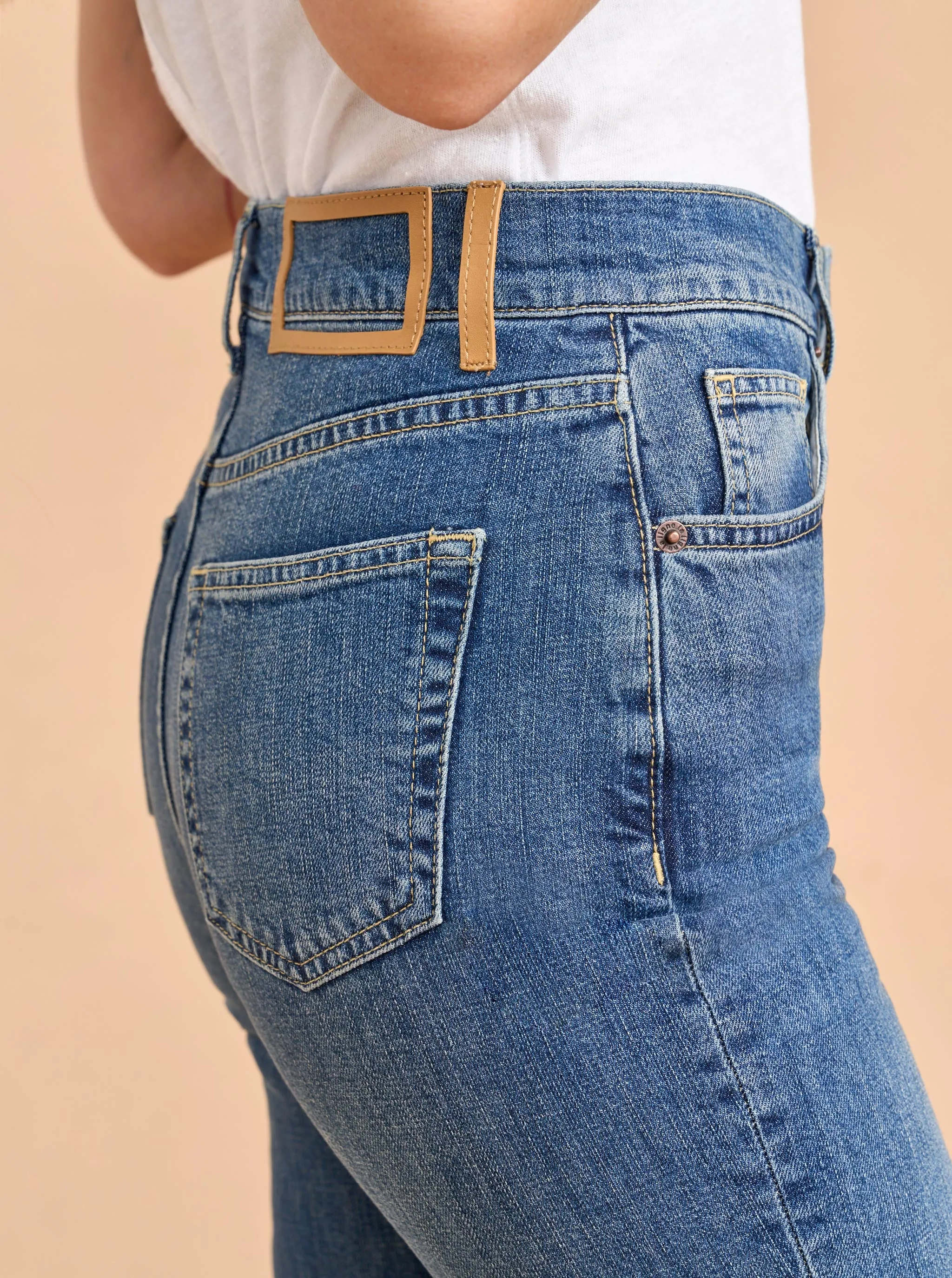 Mer High-Rise Flare Jean